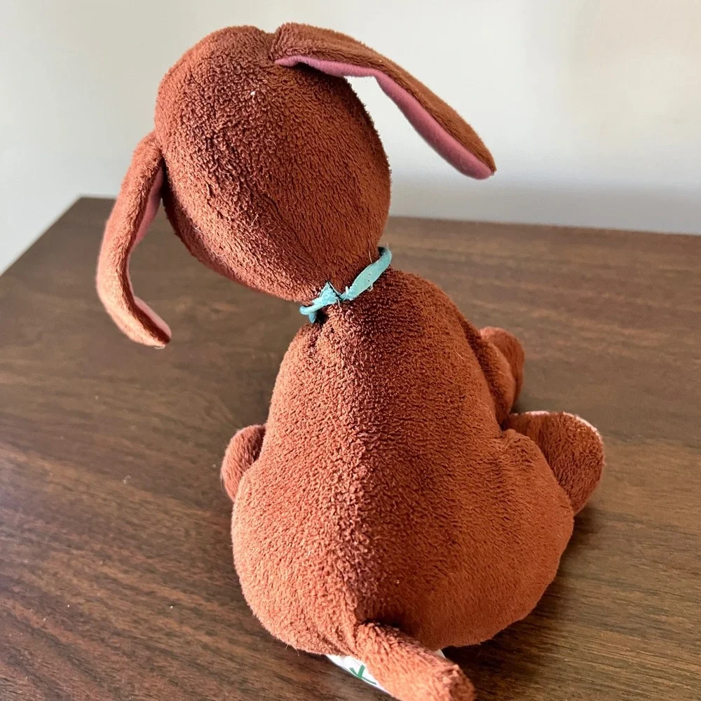Cabbage Patch Kids Adoptimals Brown Dachshund Dog Plush Pink Paws Xavier Roberts